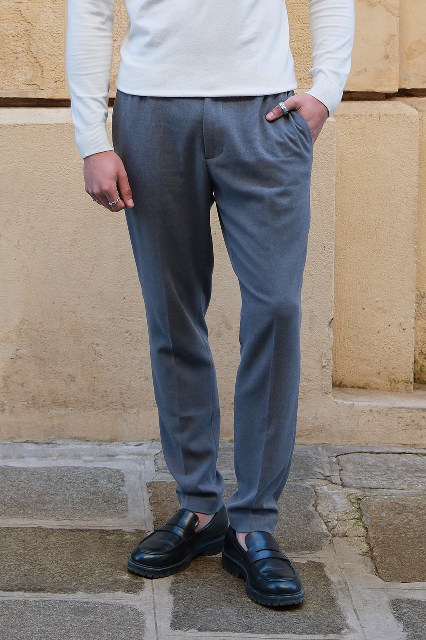 Charter Pants - Grey melee