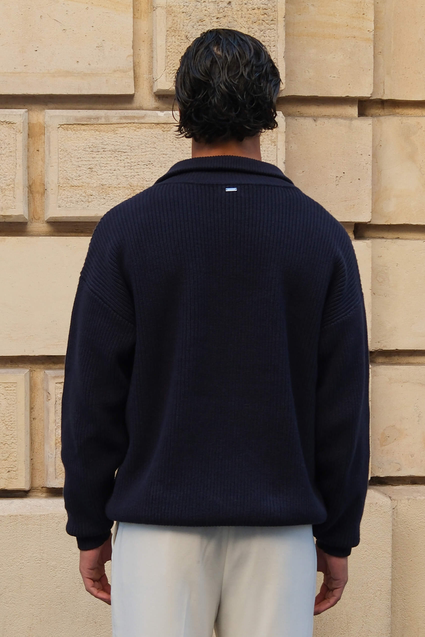 Harbour halfzip - Navy