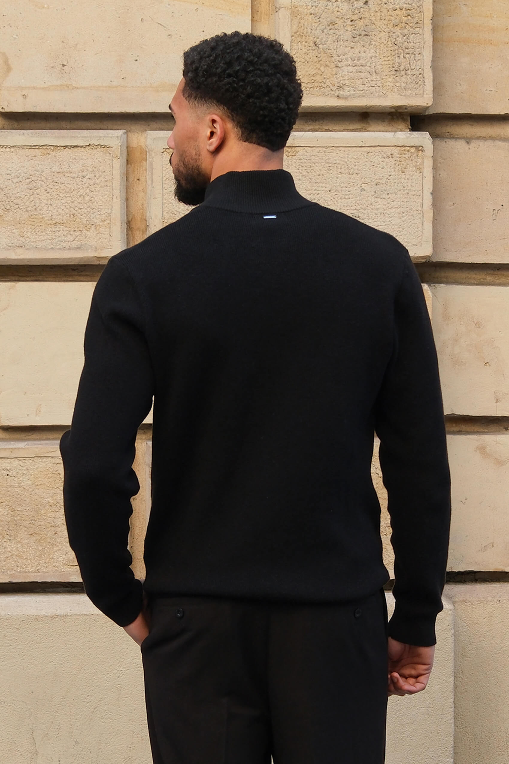 Armada half zip - Black