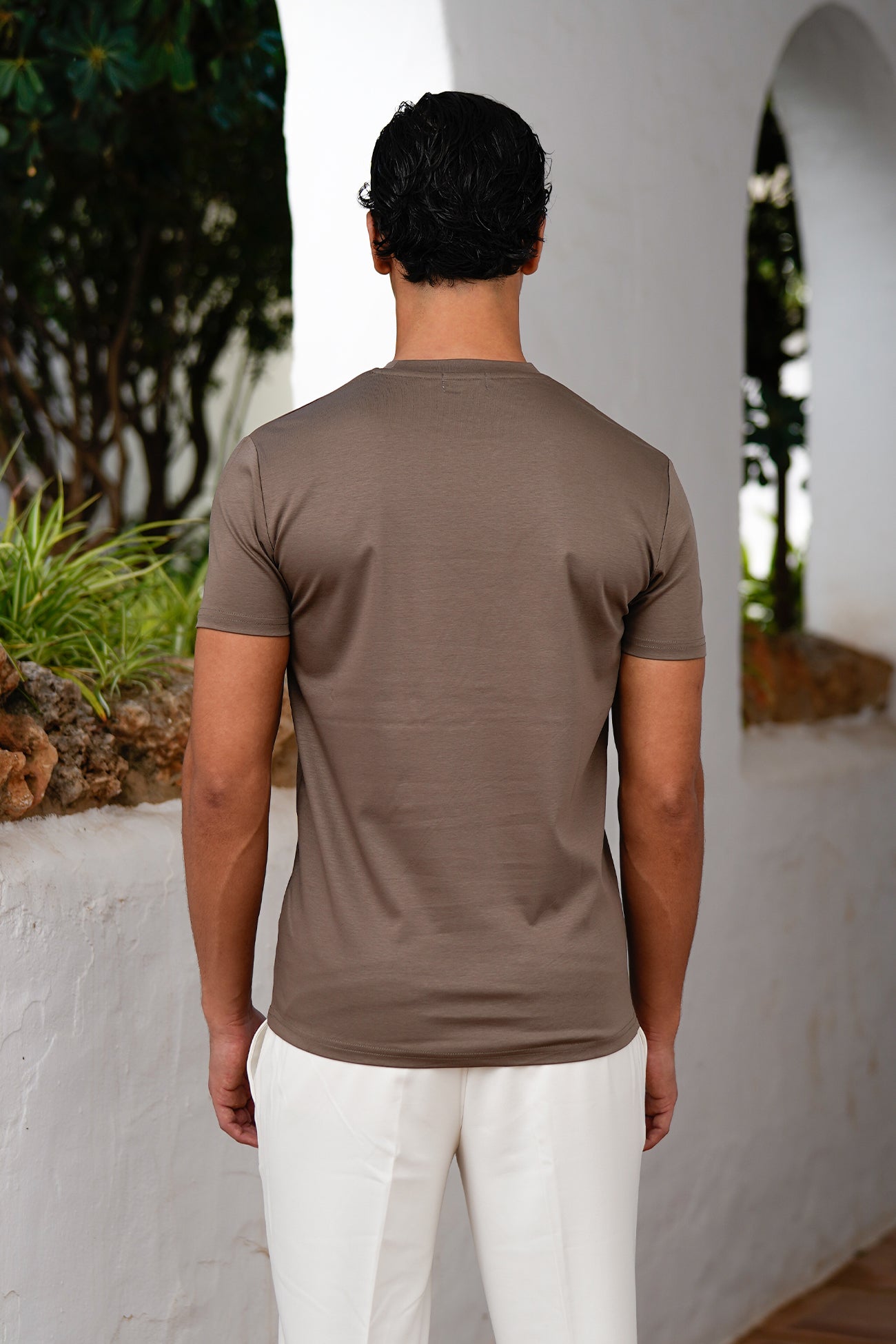 Maritime T-shirt - Taupe