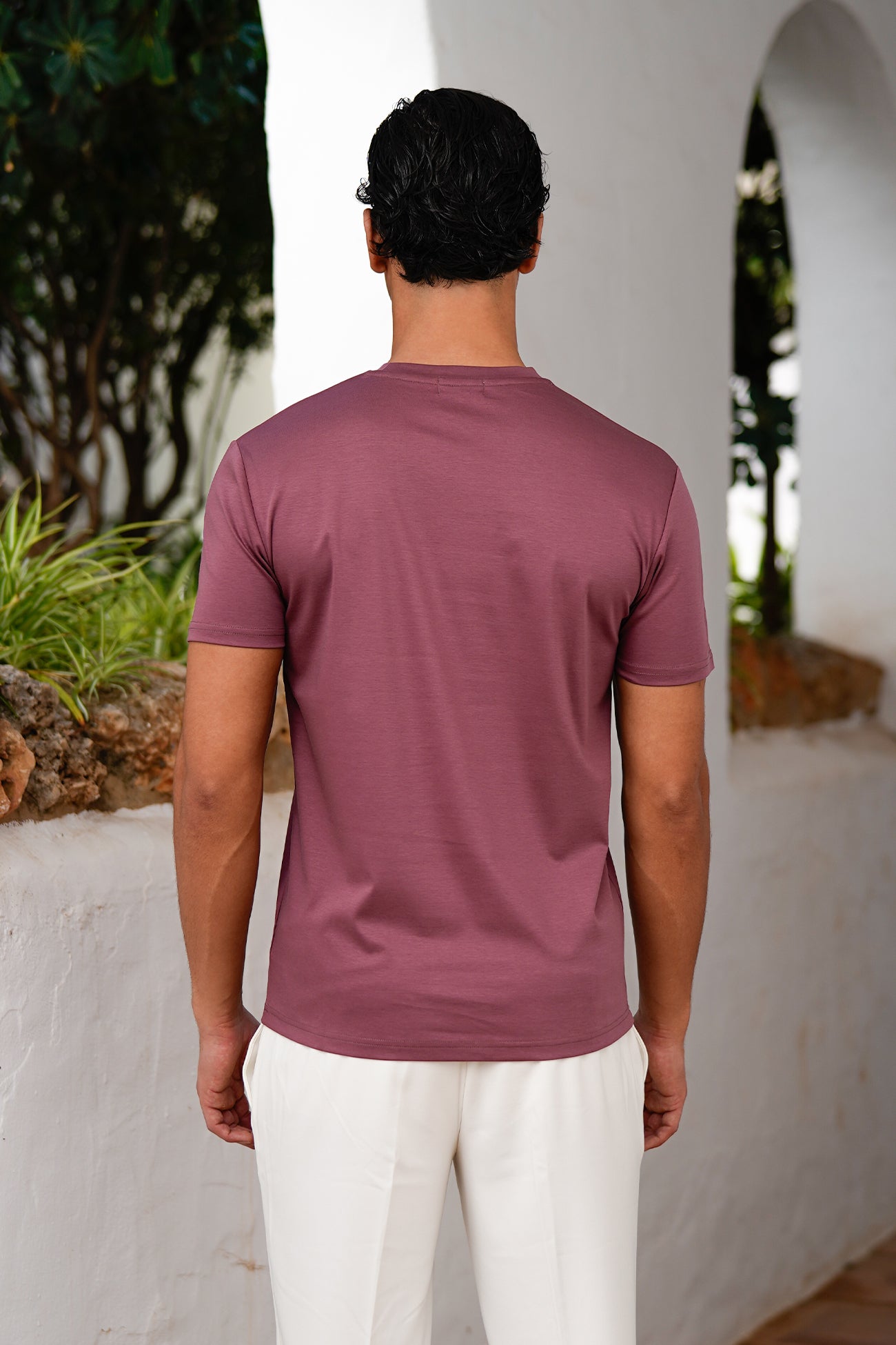 Maritime T-shirt - Red wine